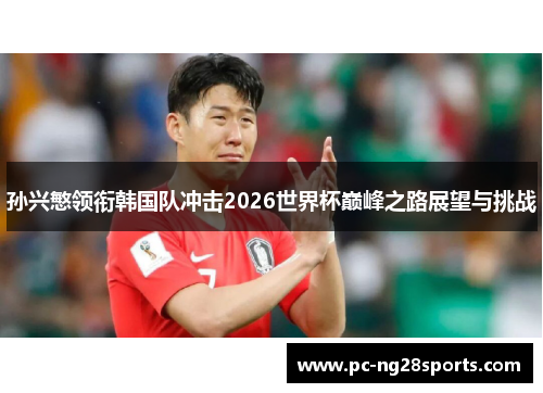 孙兴慜领衔韩国队冲击2026世界杯巅峰之路展望与挑战