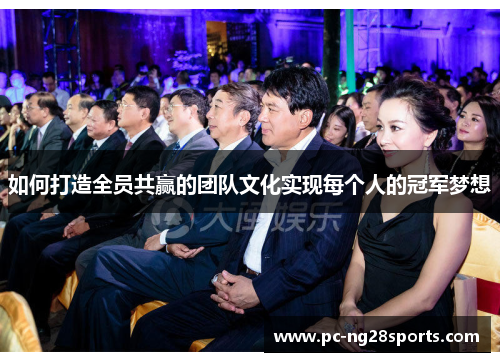 如何打造全员共赢的团队文化实现每个人的冠军梦想