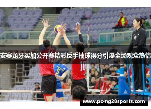 安赛龙牙买加公开赛精彩反手抽球得分引爆全场观众热情 安赛龙牙买加公开赛精彩反手抽球得分引爆全场观众热情